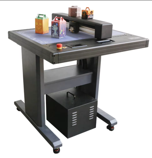 Desktop A3 Plus Flatbed Cutter (Step Motor) FC-5040 Cutter and Creaser with stand and compressor